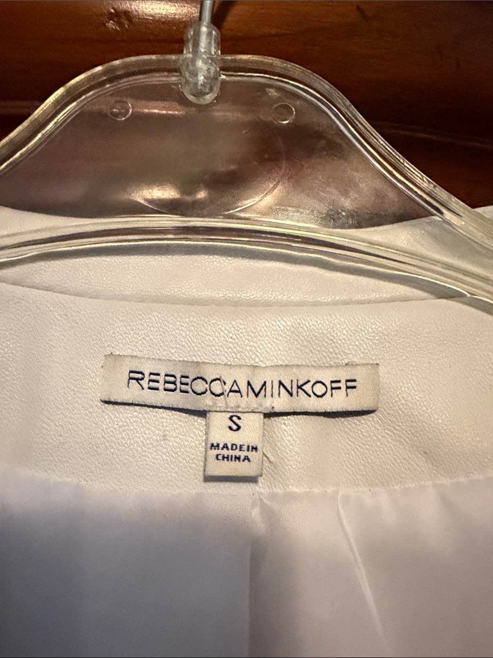 Rebecca Minkoff WHITE Fringe Leather Jacket - Picture 2 of 9